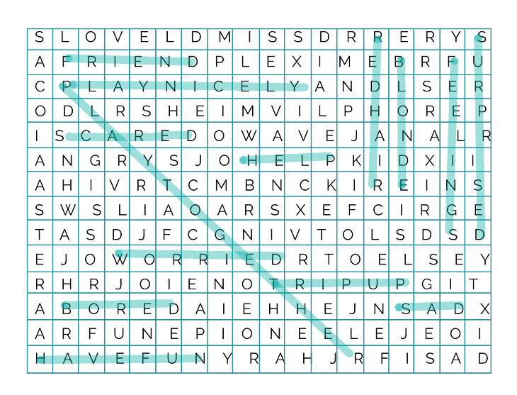 Descargable sopa de letras
