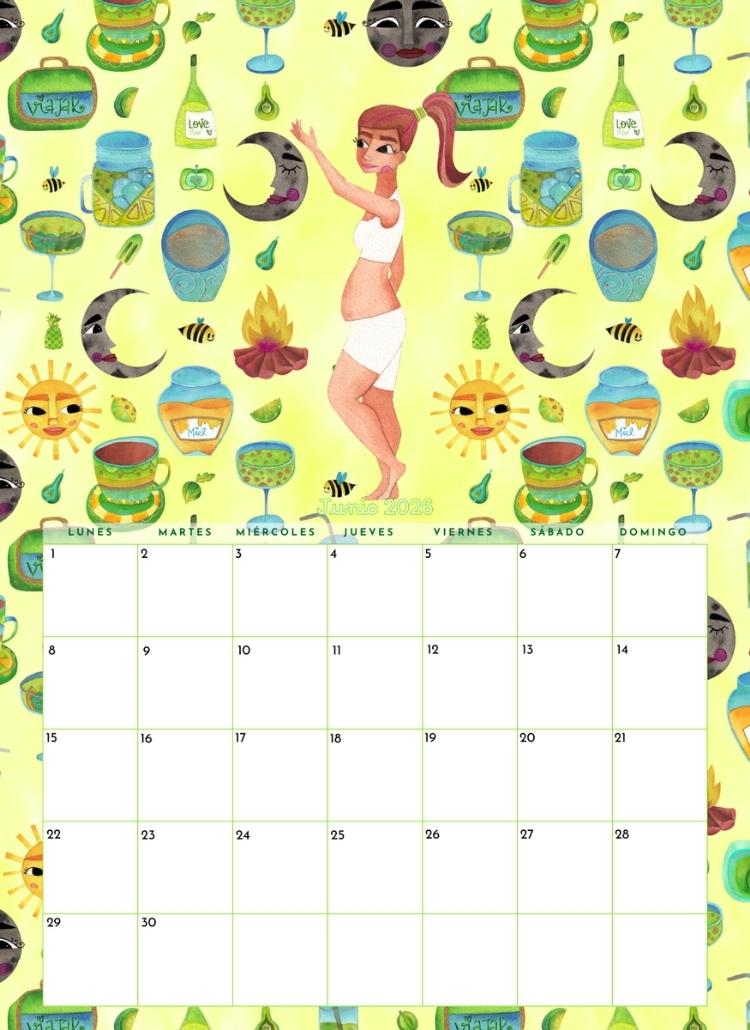 Calendario ilustrado 2026