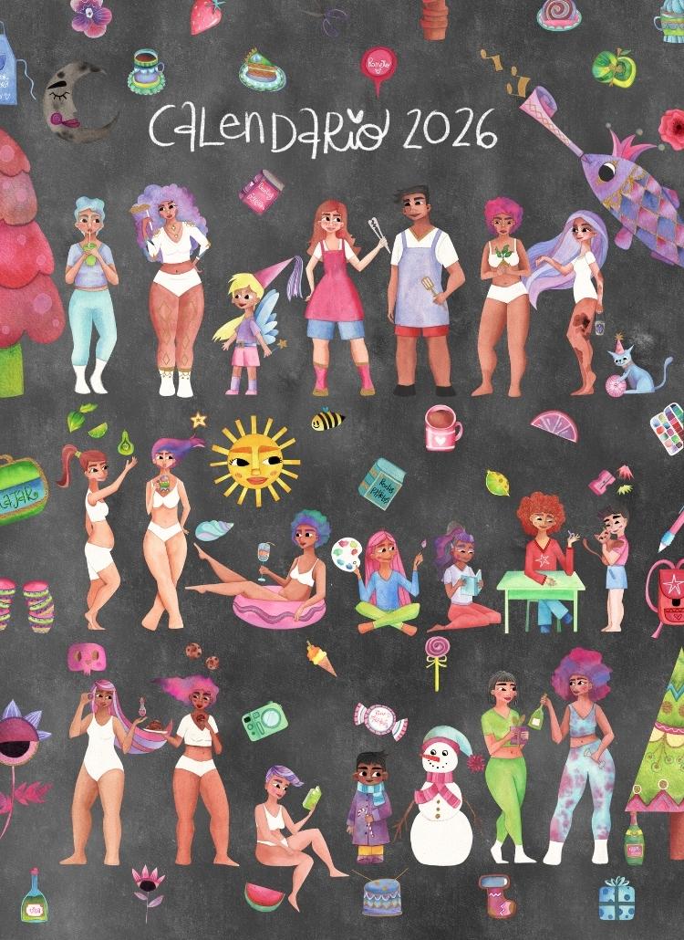 Calendario ilustrado 2026