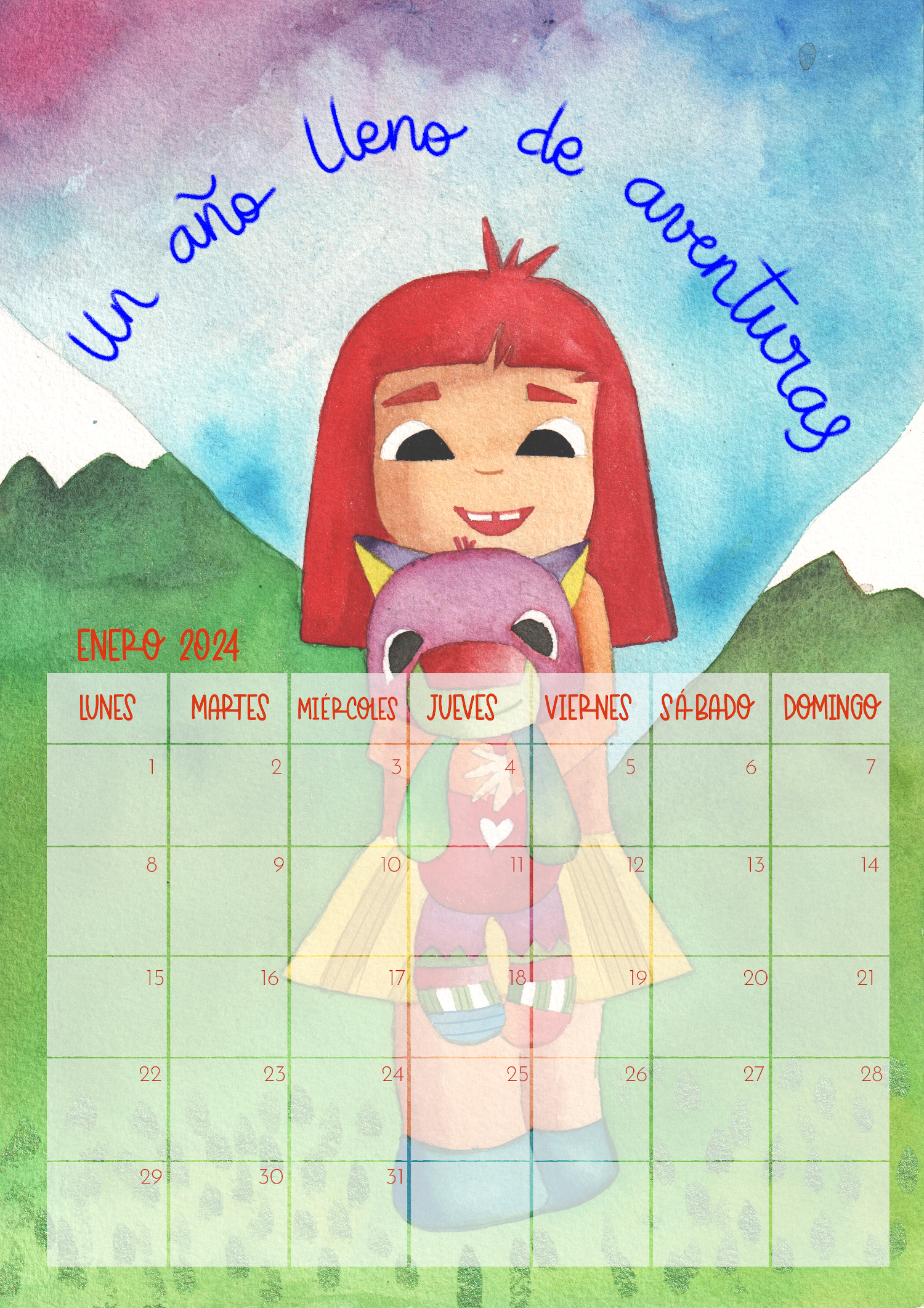 Calendario mujer 2023 Marta Miguel