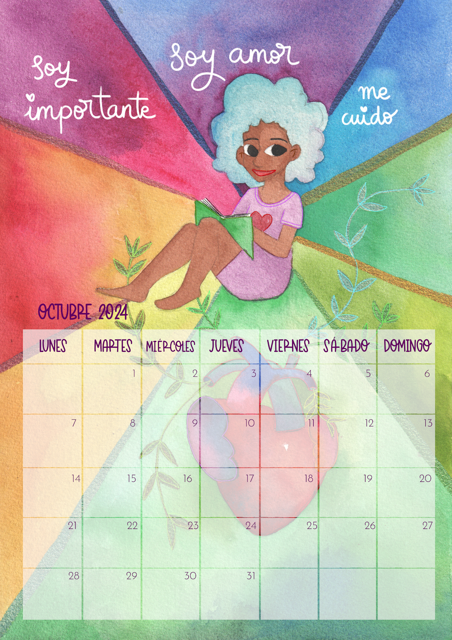 Calendario mujer 2023 Marta Miguel