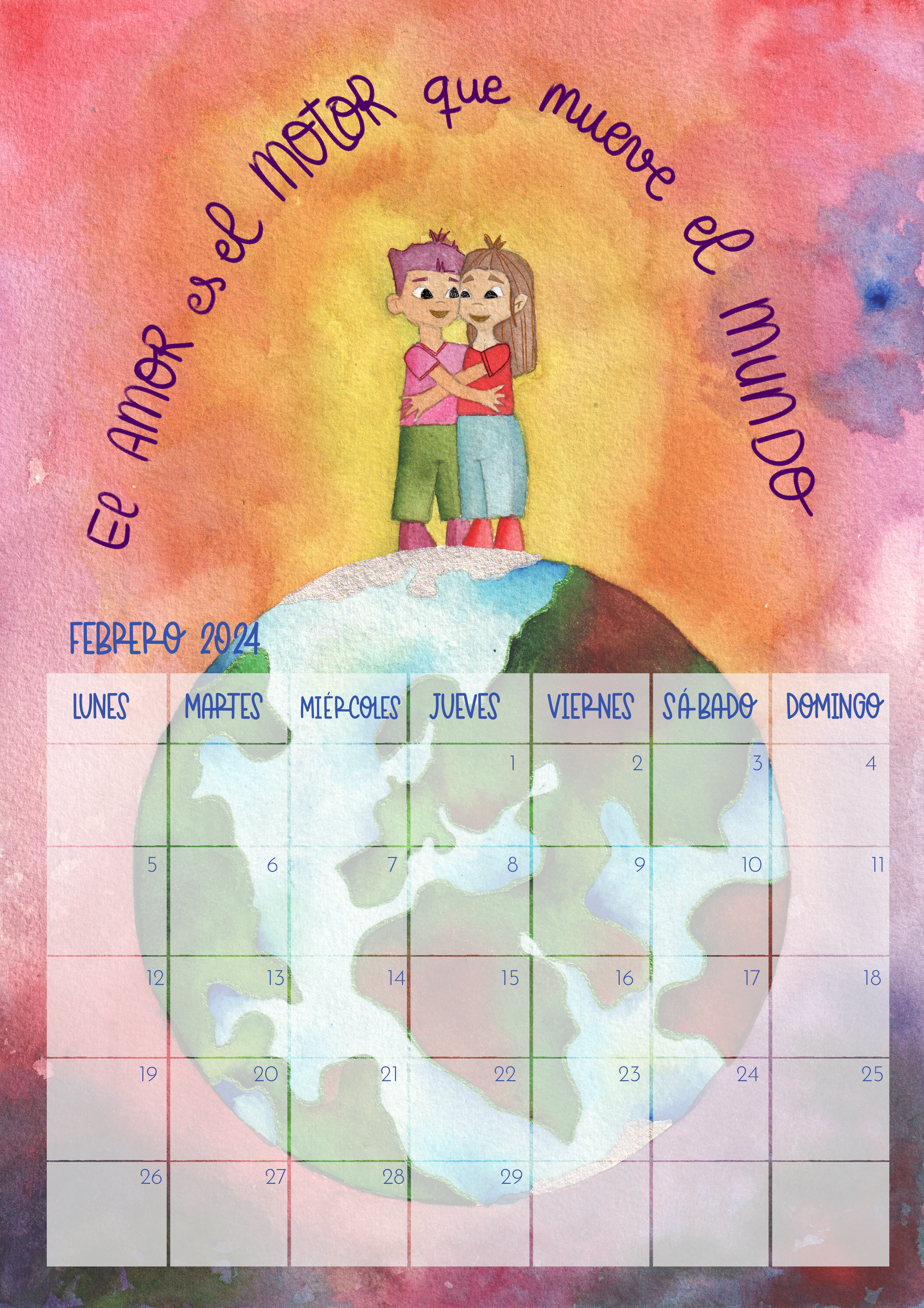 Calendario mujer 2023 Marta Miguel