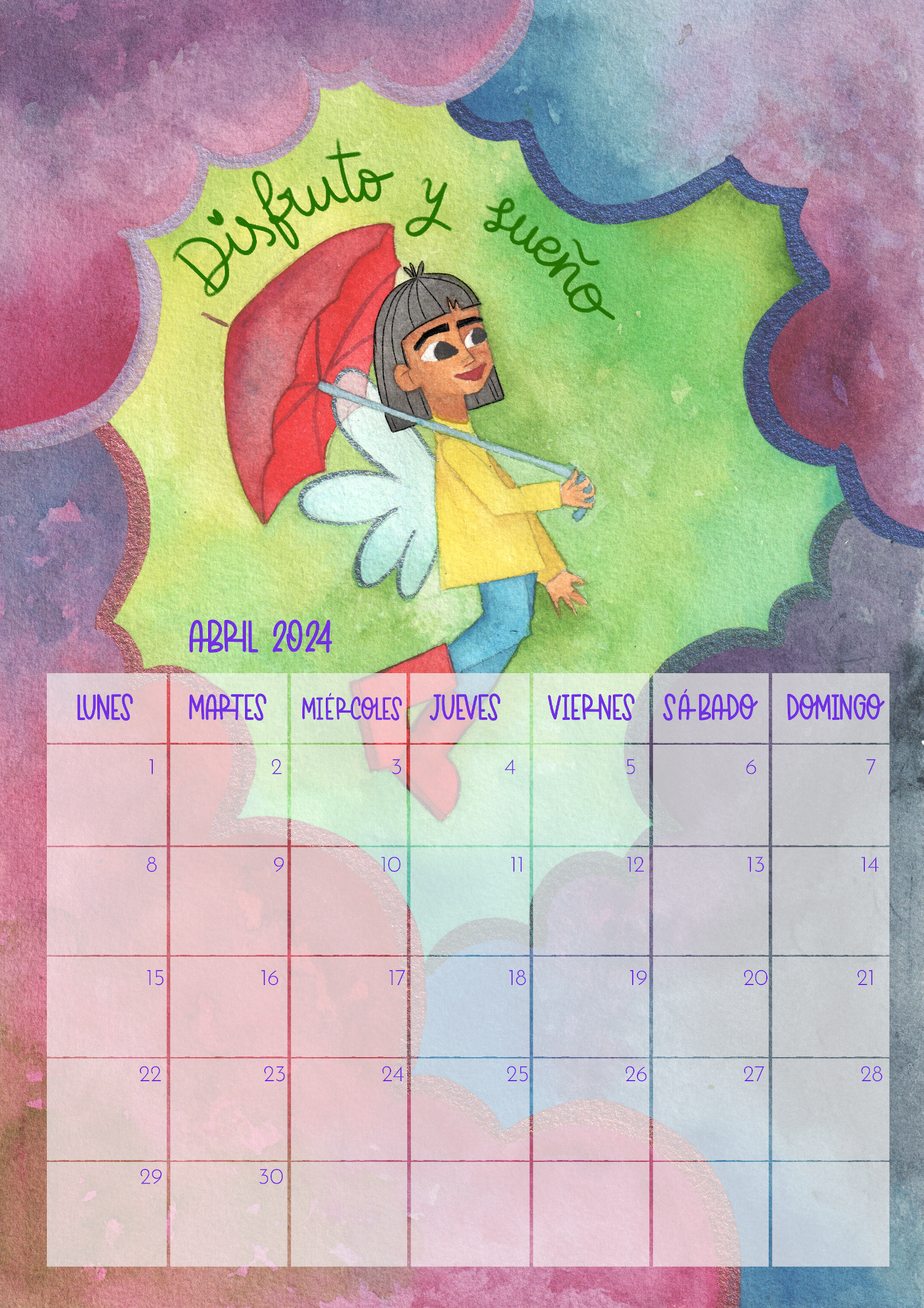 Calendario mujer 2023 Marta Miguel