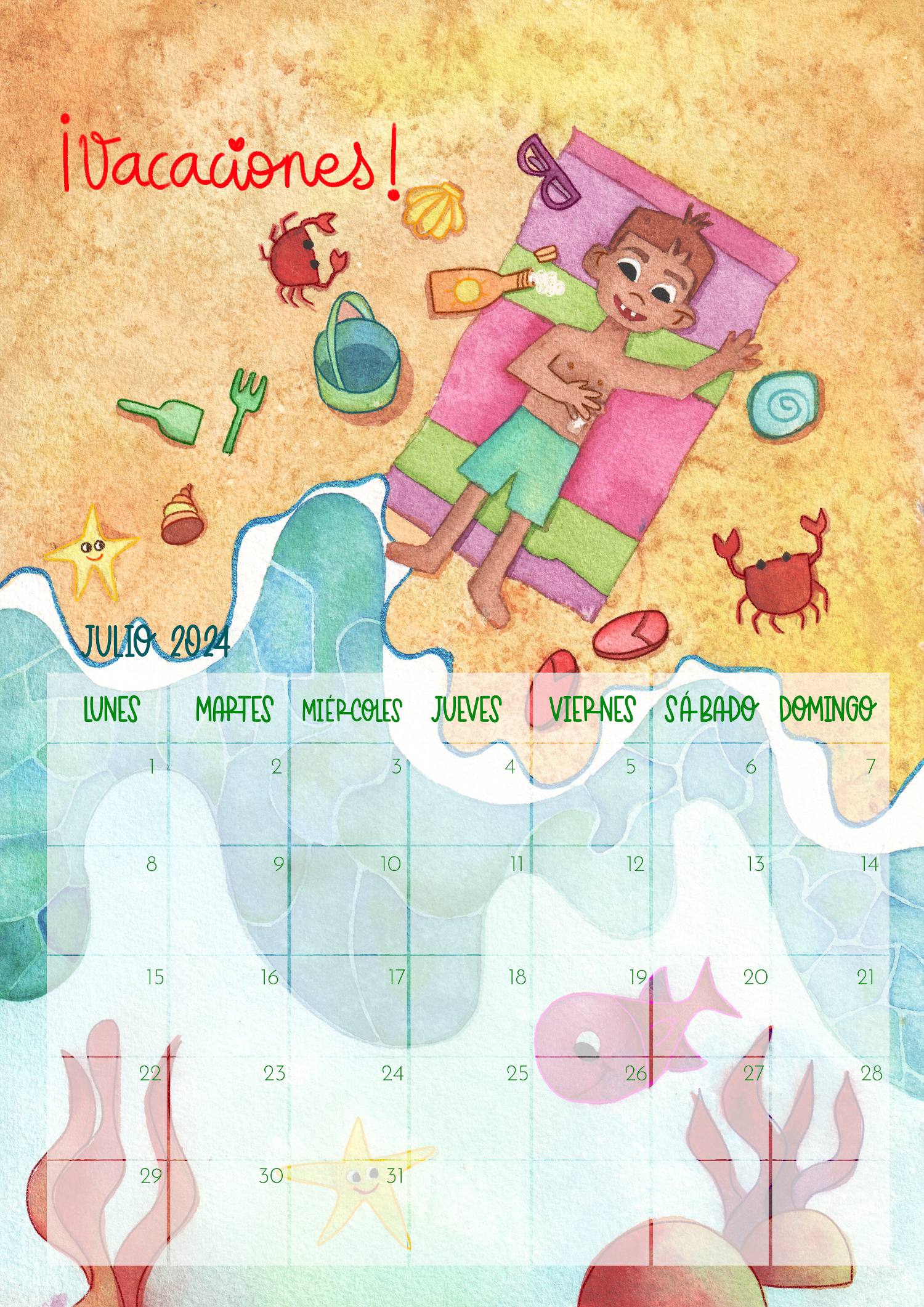 Calendario mujer 2023 Marta Miguel