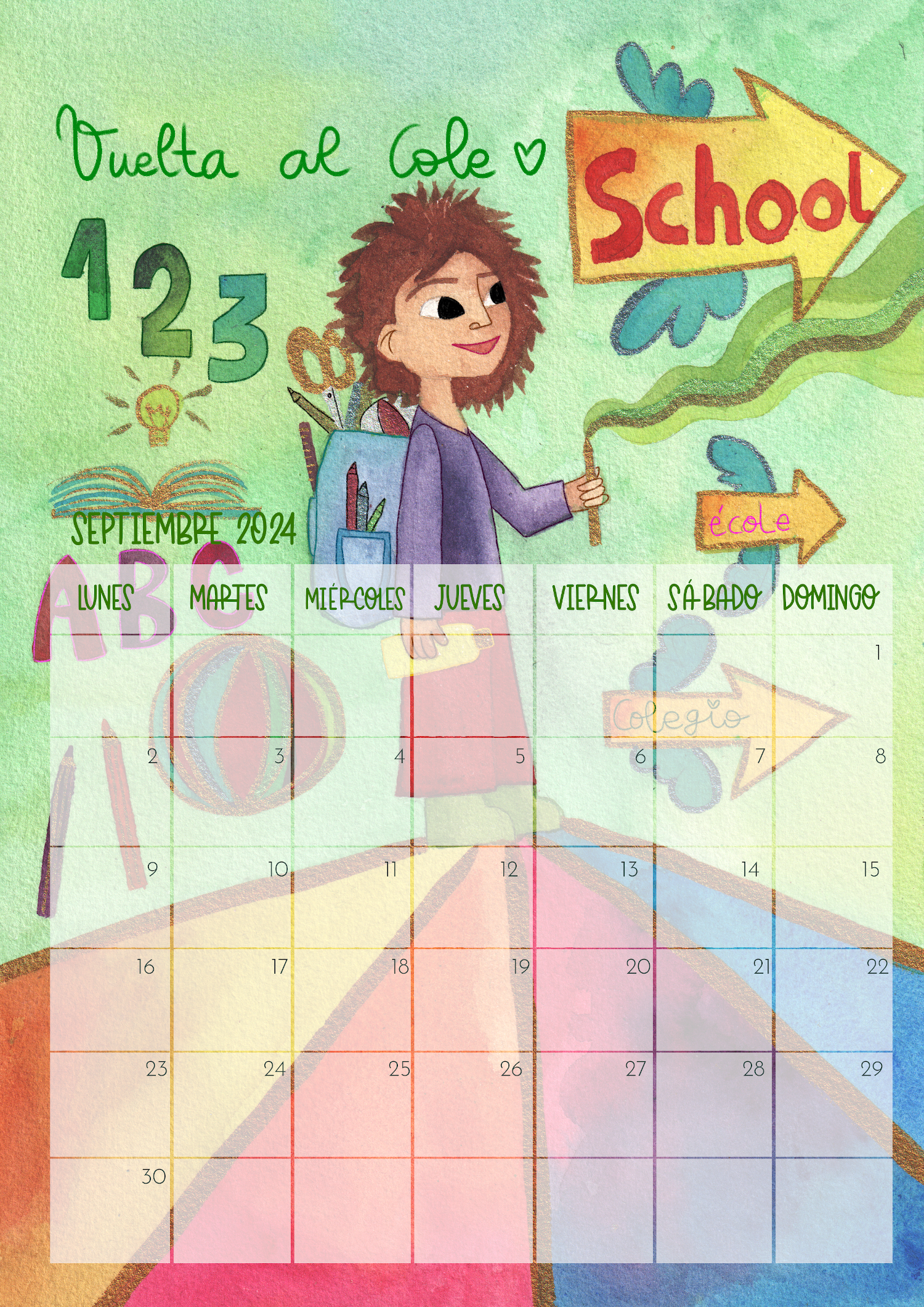 Calendario mujer 2023 Marta Miguel