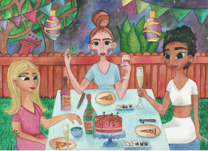 Calendario mujer 2022 Flor Con Fortuna