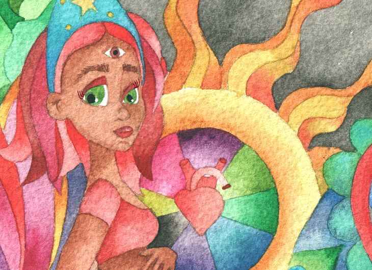 Calendario mujer 2022 junio Flor Con Fortuna