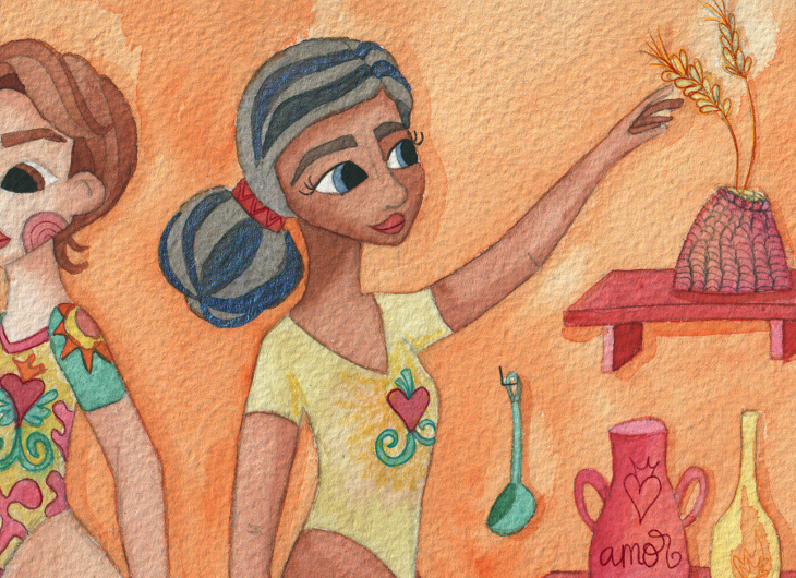 Calendario mujer 2022 Flor Con Fortuna