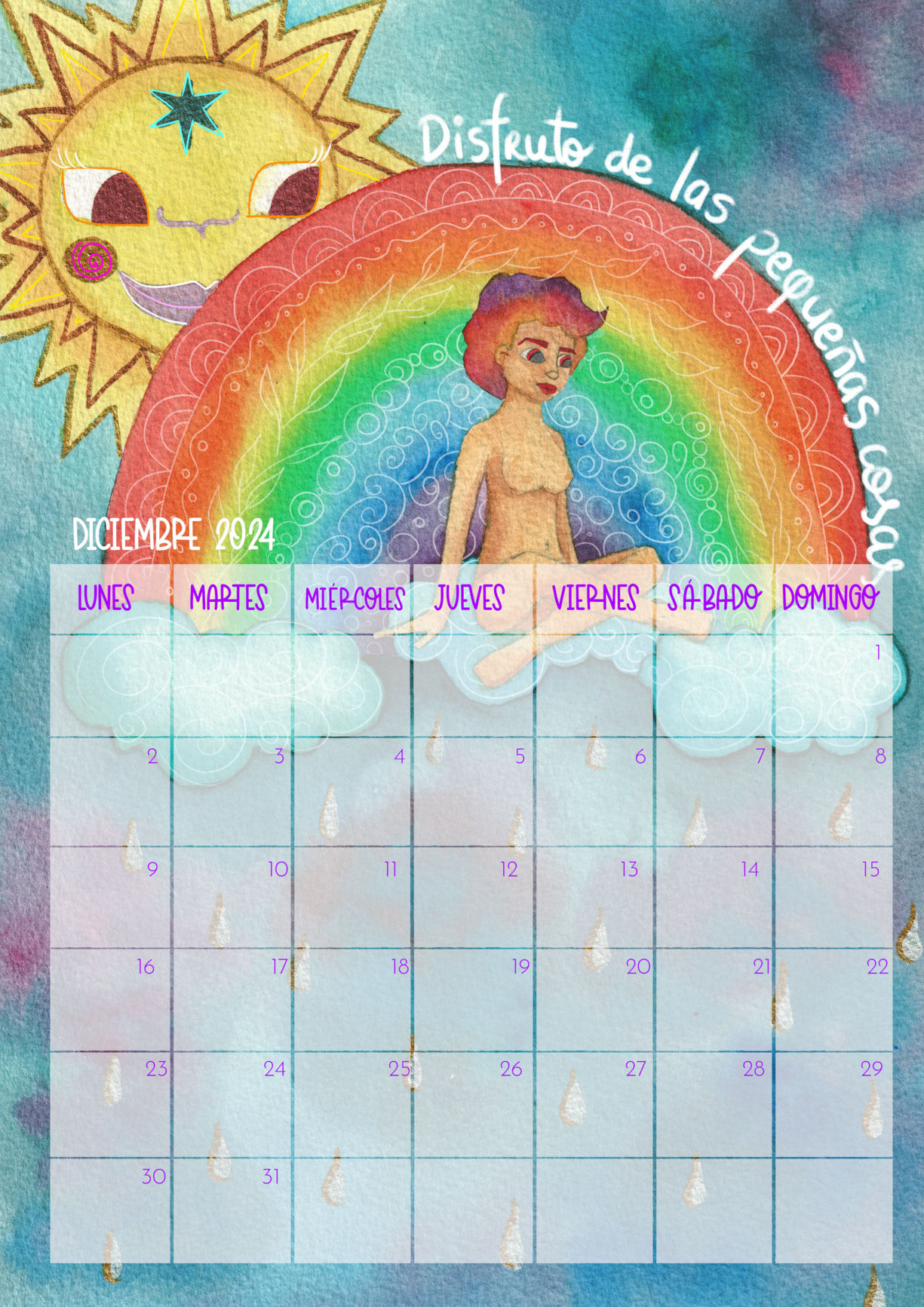 Calendario mujer 2023 Marta Miguel