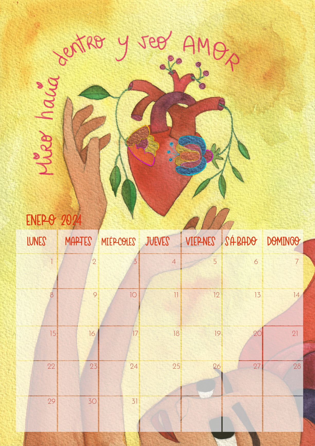 Calendario mujer 2023 Marta Miguel