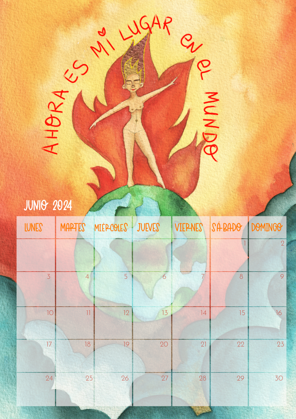 Calendario mujer 2023 Marta Miguel