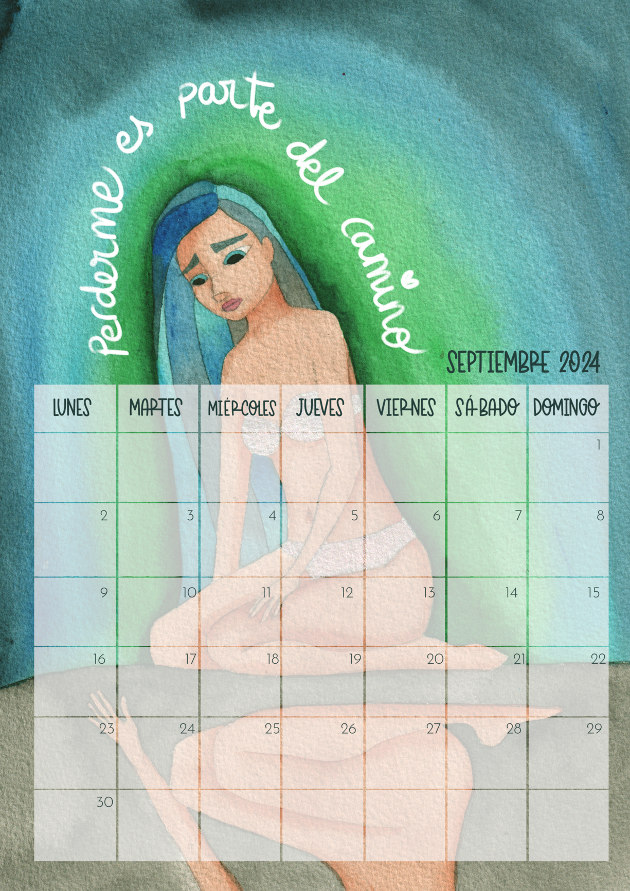 Calendario mujer 2023 Marta Miguel