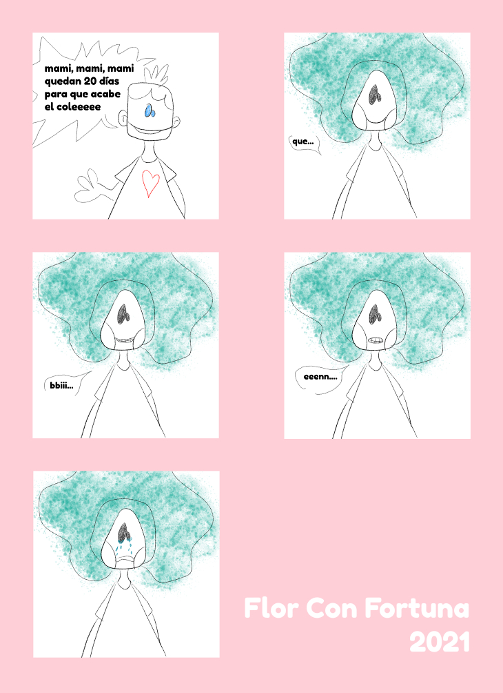 Comic sobre las vacaciones de verano