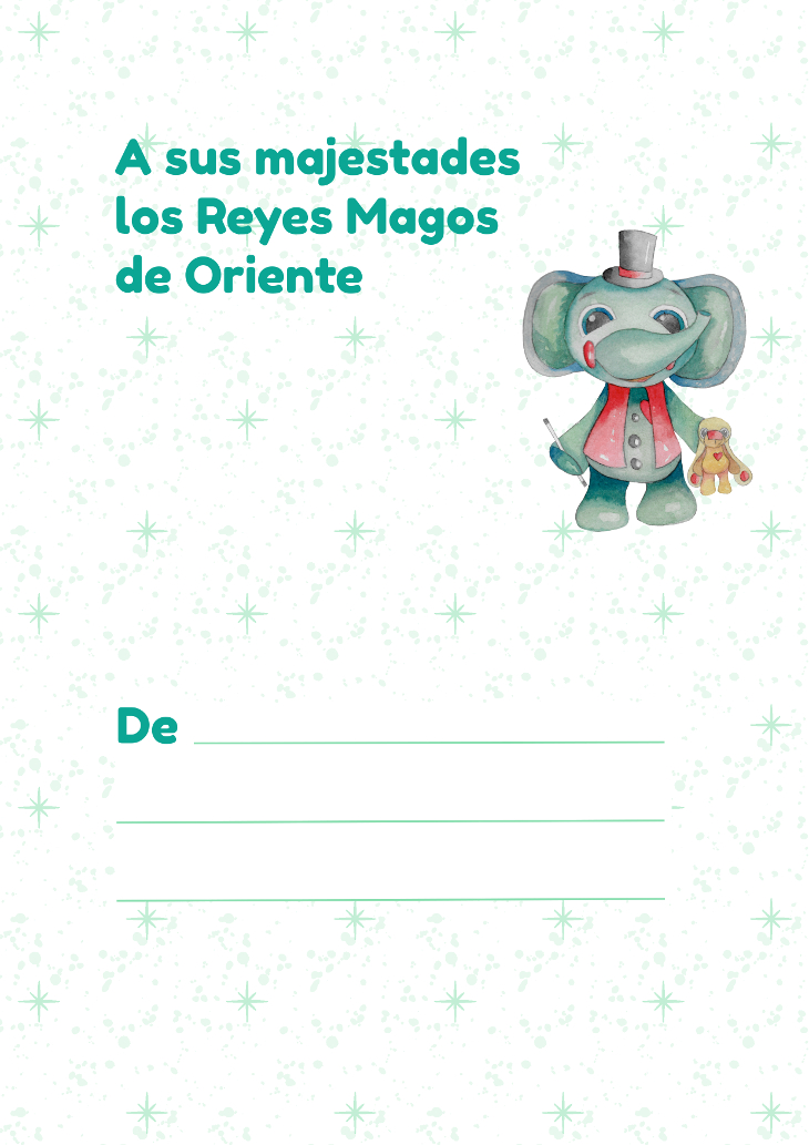 Descargable carta a los Reyes Magos