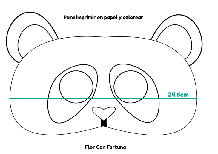 Descargable gratis máscara tigre