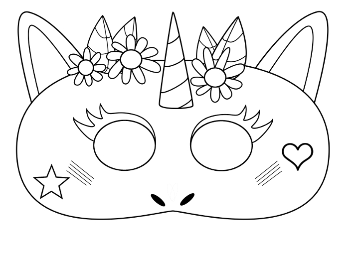 Descargable gratis máscara tigre