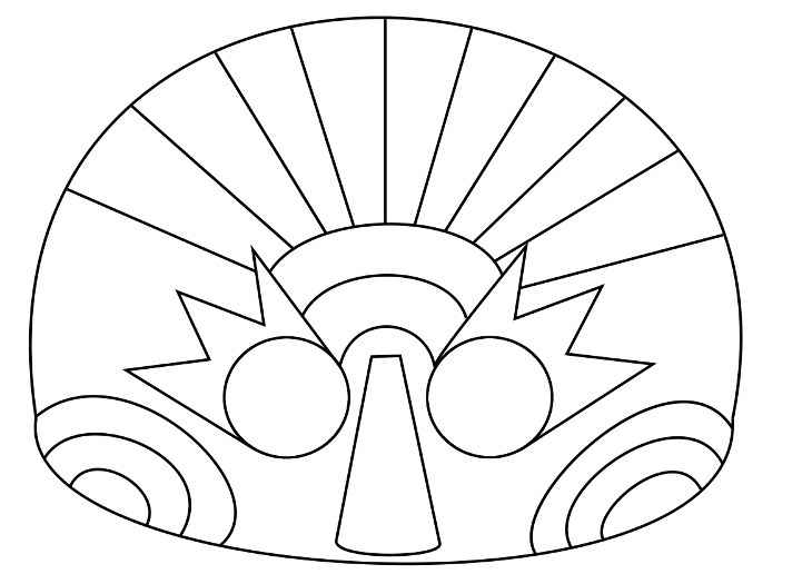 Descargable gratis máscara tigre