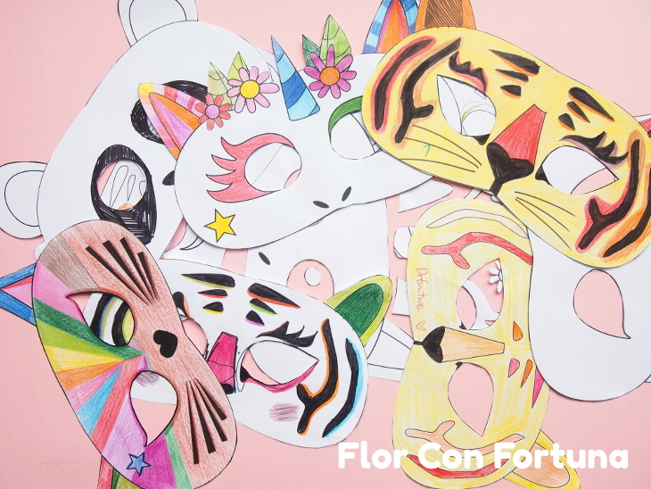 Descargable gratis máscara tigre