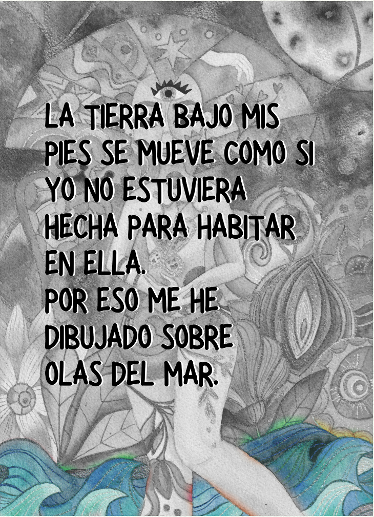 Ilustración Autorretrato Marta Miguel