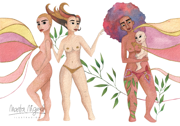 Metamorfosis maternidad