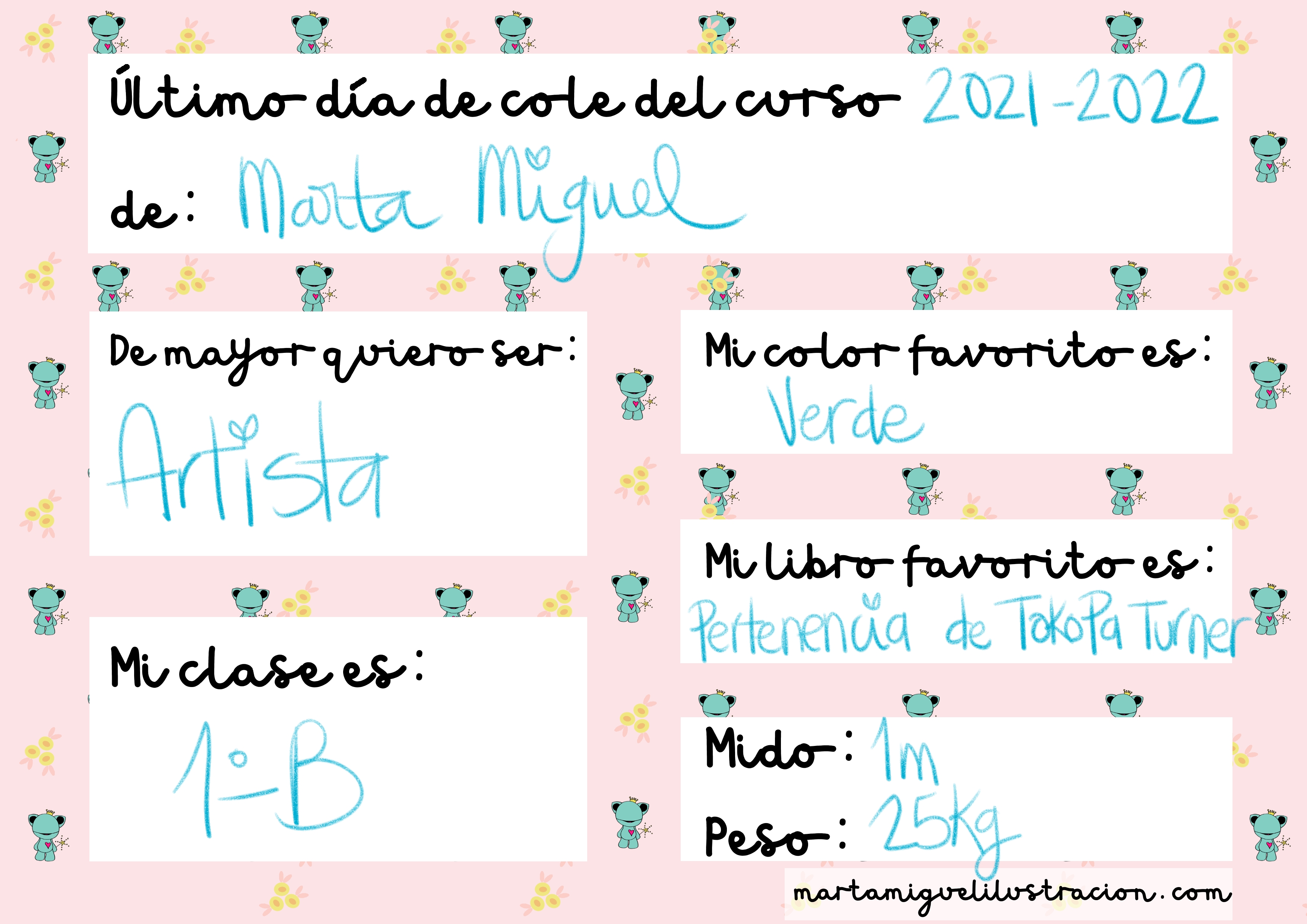 Descargable foto fin de curso